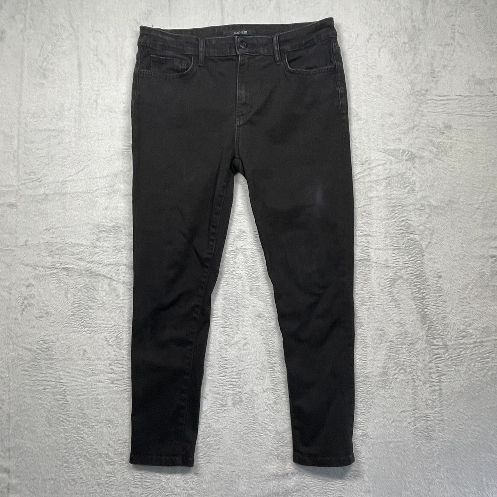 Joe's Jeans Skinny Fit Jeans Mens 31 Black Washed Denim Stretch Casual Tapered